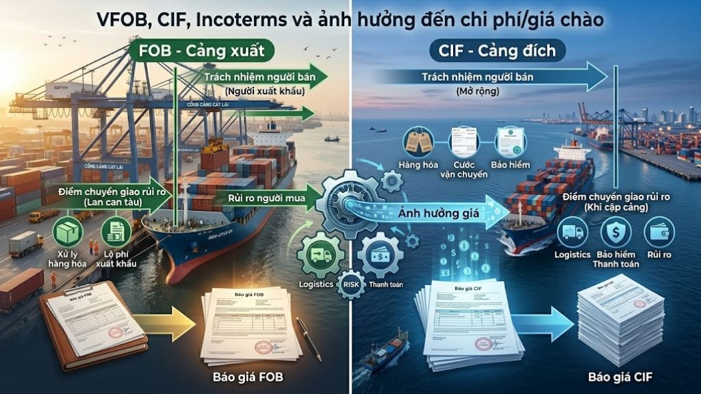 Chi phí xuất khẩu gồm những gì?