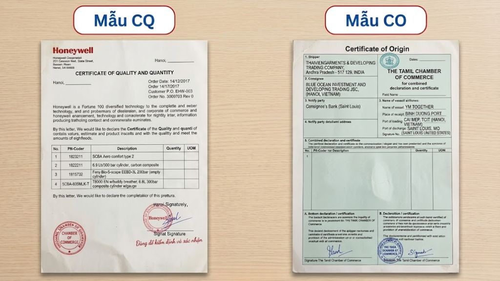 Hồ sơ xuất khẩu gồm những gì?