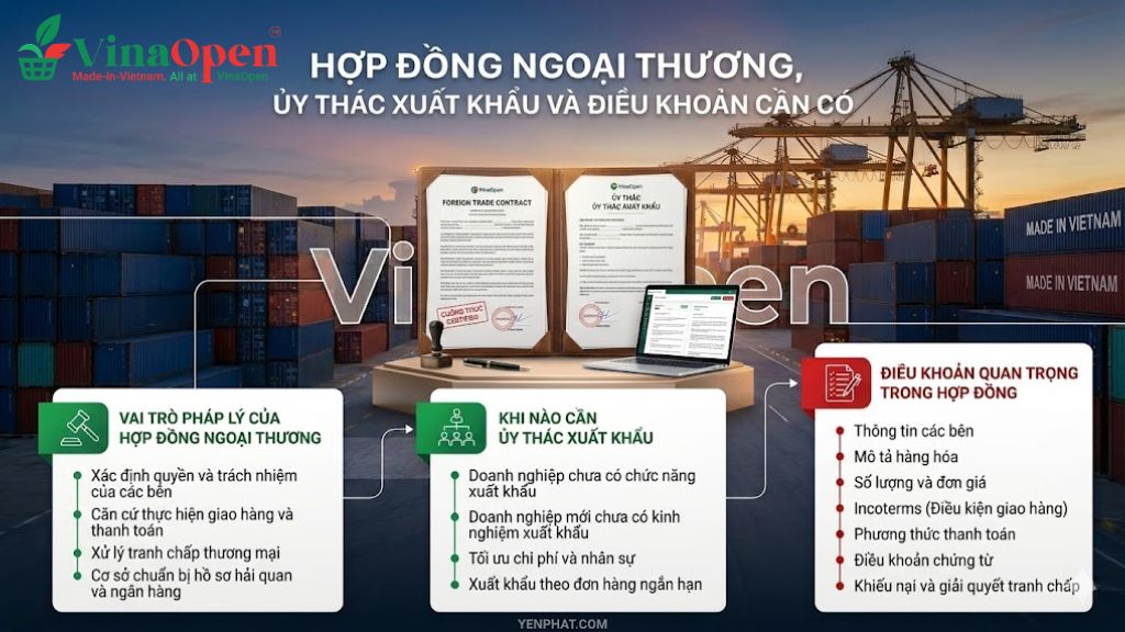 Hồ sơ xuất khẩu gồm những gì?