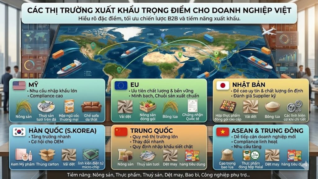 Thị trường xuất khẩu B2B