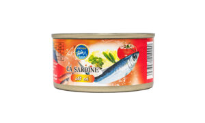 Sardines in tomato sauce (low cans)