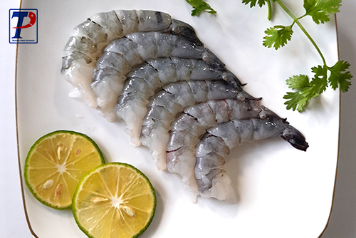 Raw Peeled And Deveined Tail-off Shrimp