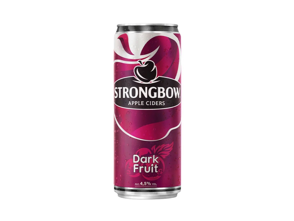 Strongbow Gold Apple Strawberry Flavored Fermented Apple Cider Vinegar